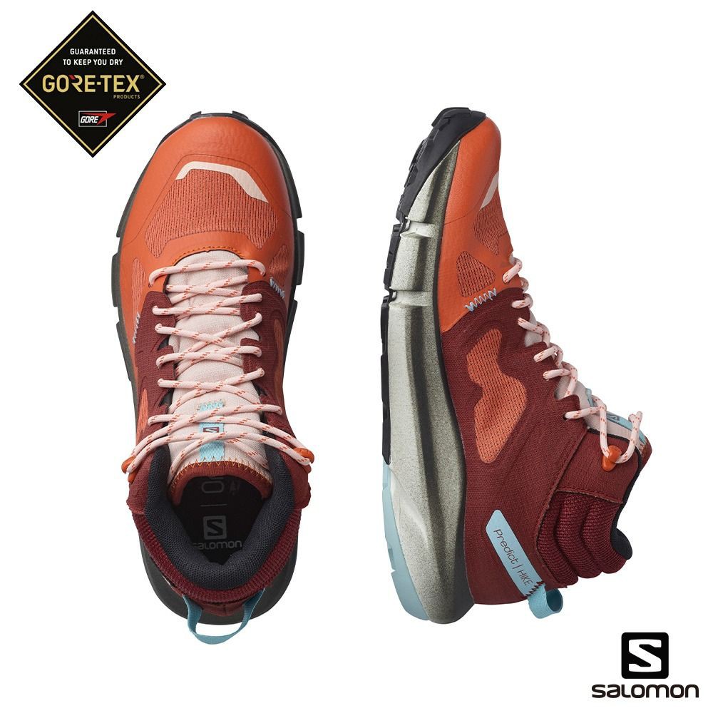 【Salomon】(過季零碼)女款 PREDICT HIKE GTX 中筒登山鞋