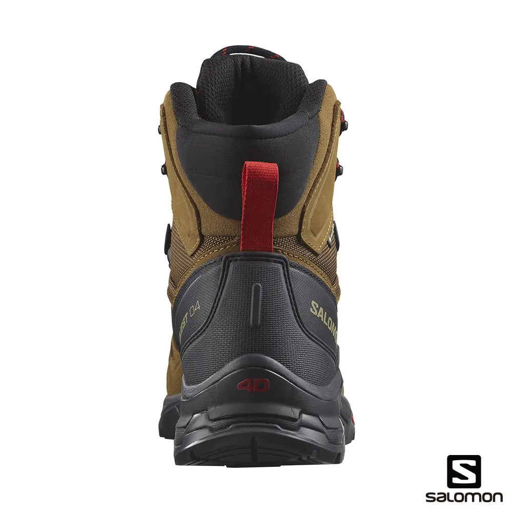 【Salomon】(過季零碼)男款 QUEST 4 Goretex 高筒登山鞋