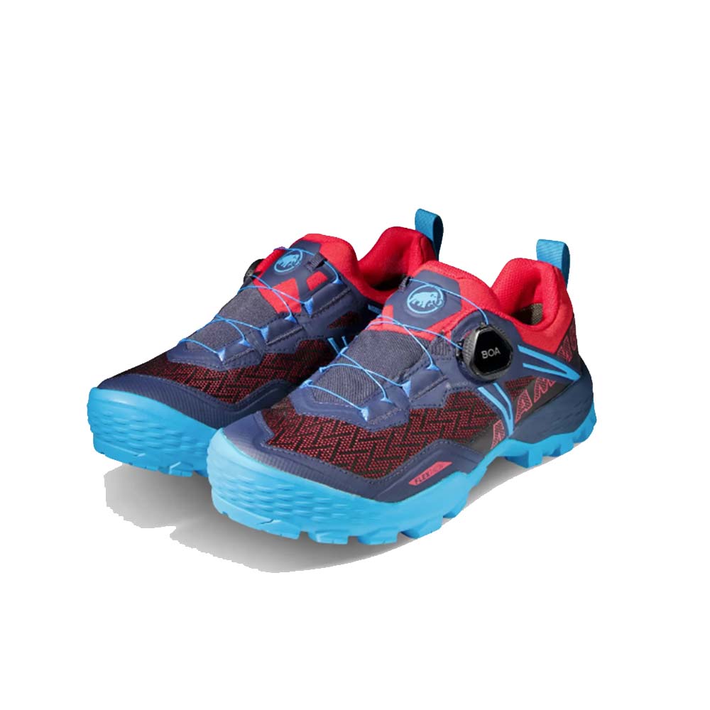 【MAMMUT 長毛象】女款 Ducan BOA Low GTX 旋轉鞋帶低筒健行鞋