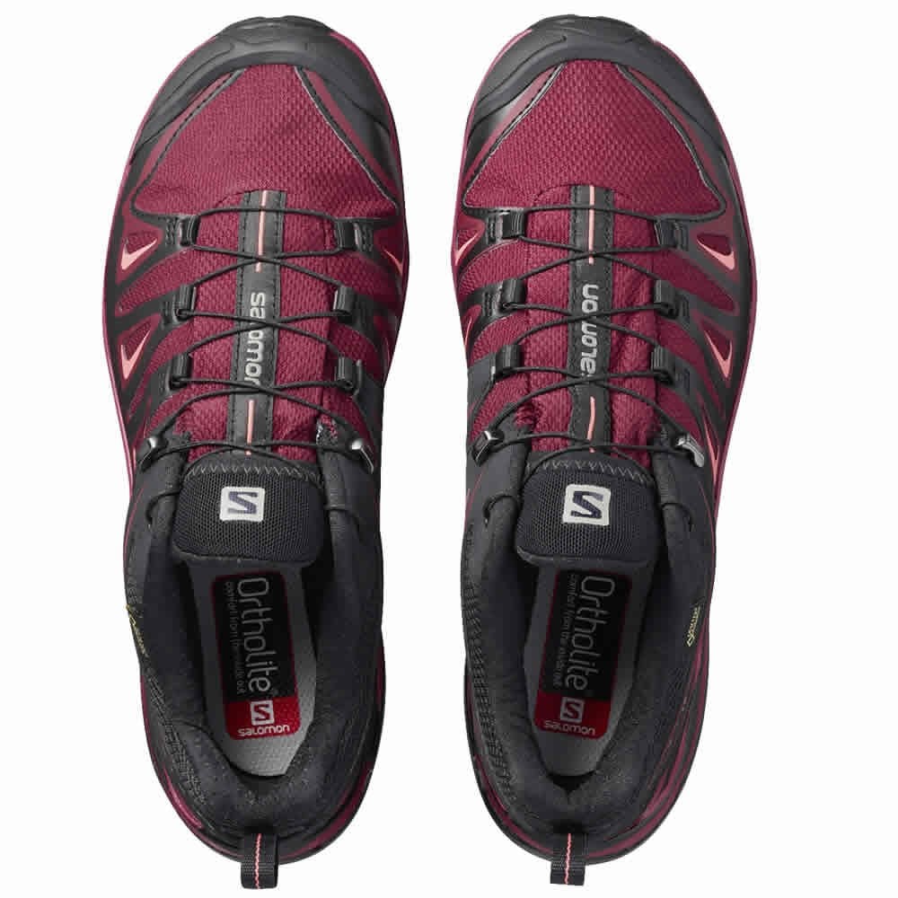 【Salomon】(過季零碼)女款 X ULTRA 3 GTX 低筒登山鞋