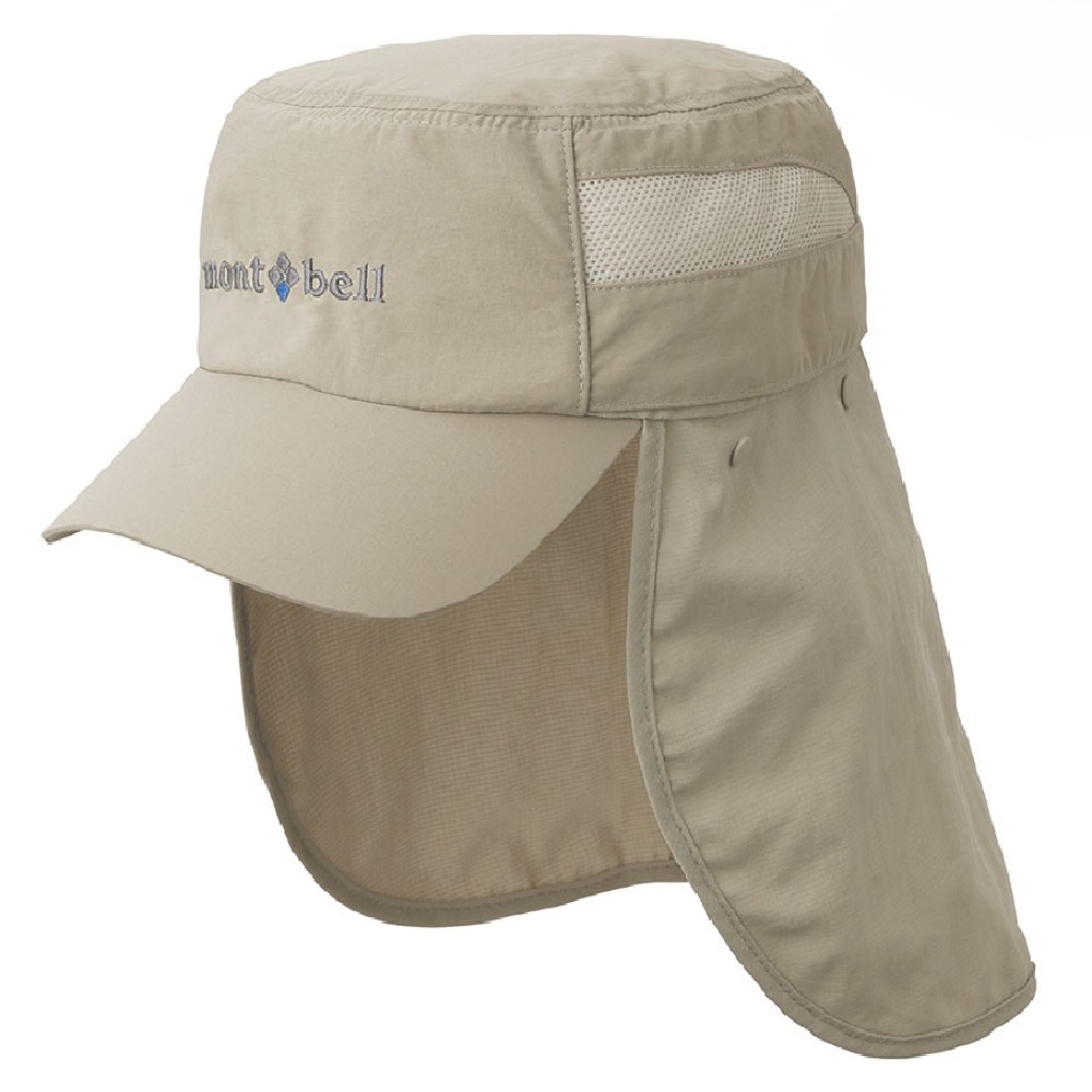 【mont-bell】Sahara Cap 頸部防曬遮陽棒球帽