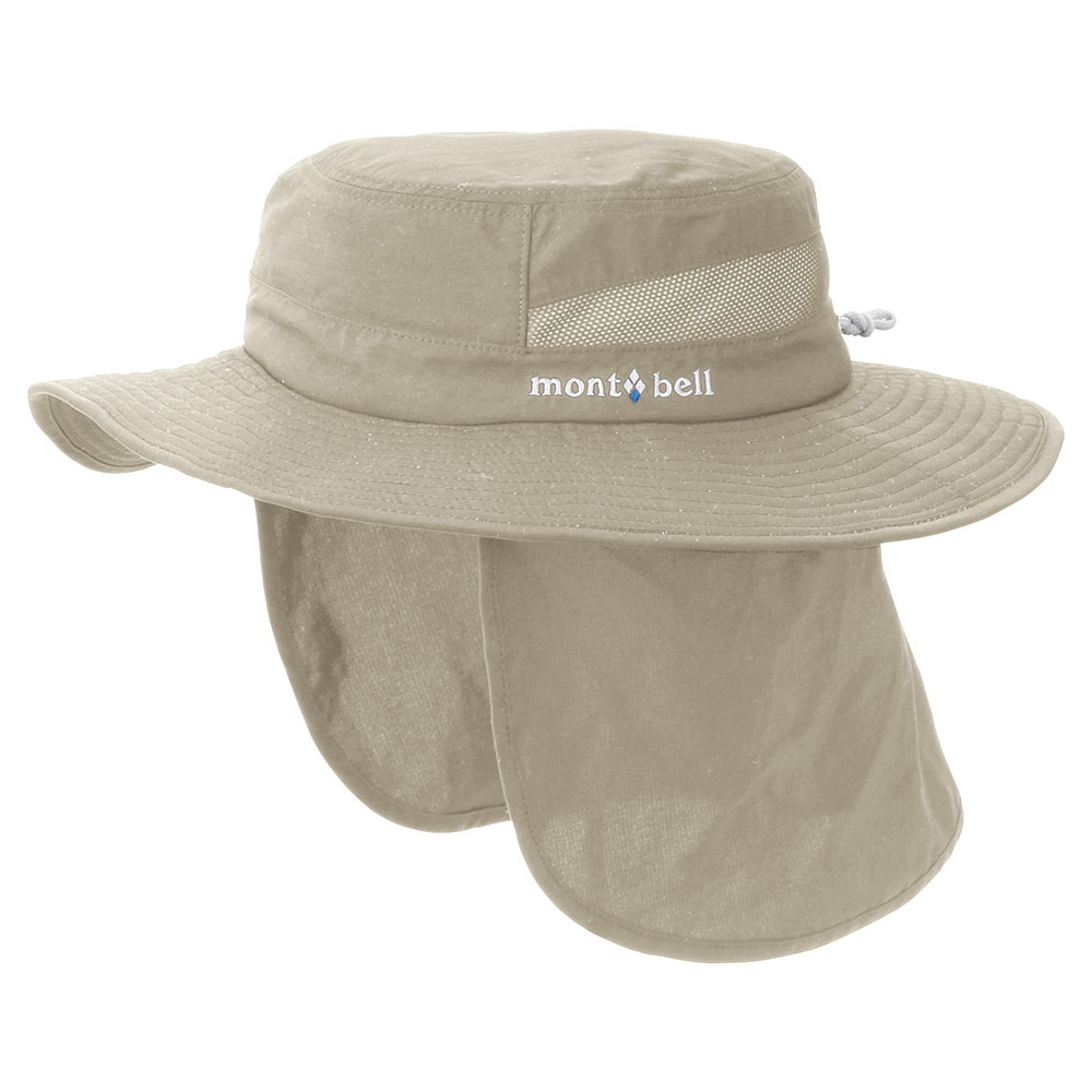 【mont-bell】Sahara Hat 頸部防曬遮陽圓盤帽