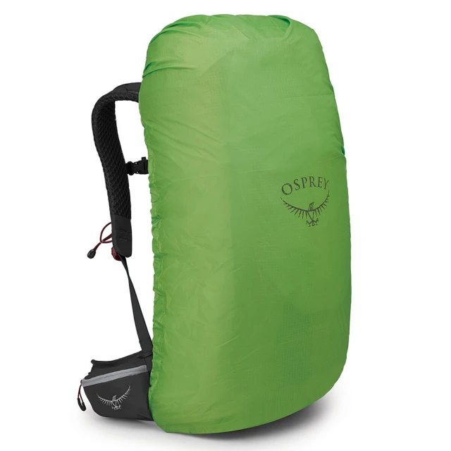 【Osprey】男款 Stratos 36L 透氣網背登山背包-煙霧灰