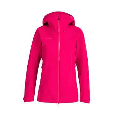 【MAMMUT 長毛象】女款 Crater Pro HS Hooded Jacket 登山雨衣/防水外套