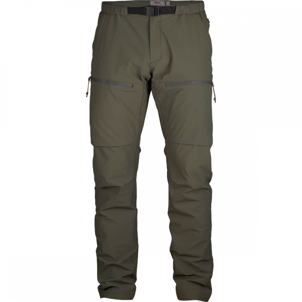 【Fjällräven 小狐狸】男款 High Coast Hike Trousers 彈性長褲