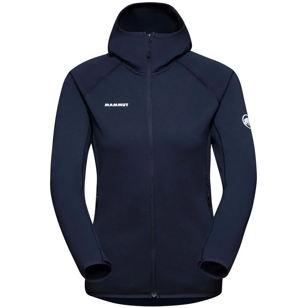 【MAMMUT 長毛象】女款 Aconcagua ML Hooded Jacket 中層刷毛連帽外套