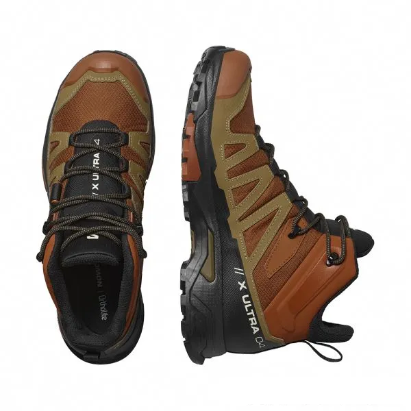 【Salomon】男款 X ULTRA 4 Goretex 中筒登山鞋