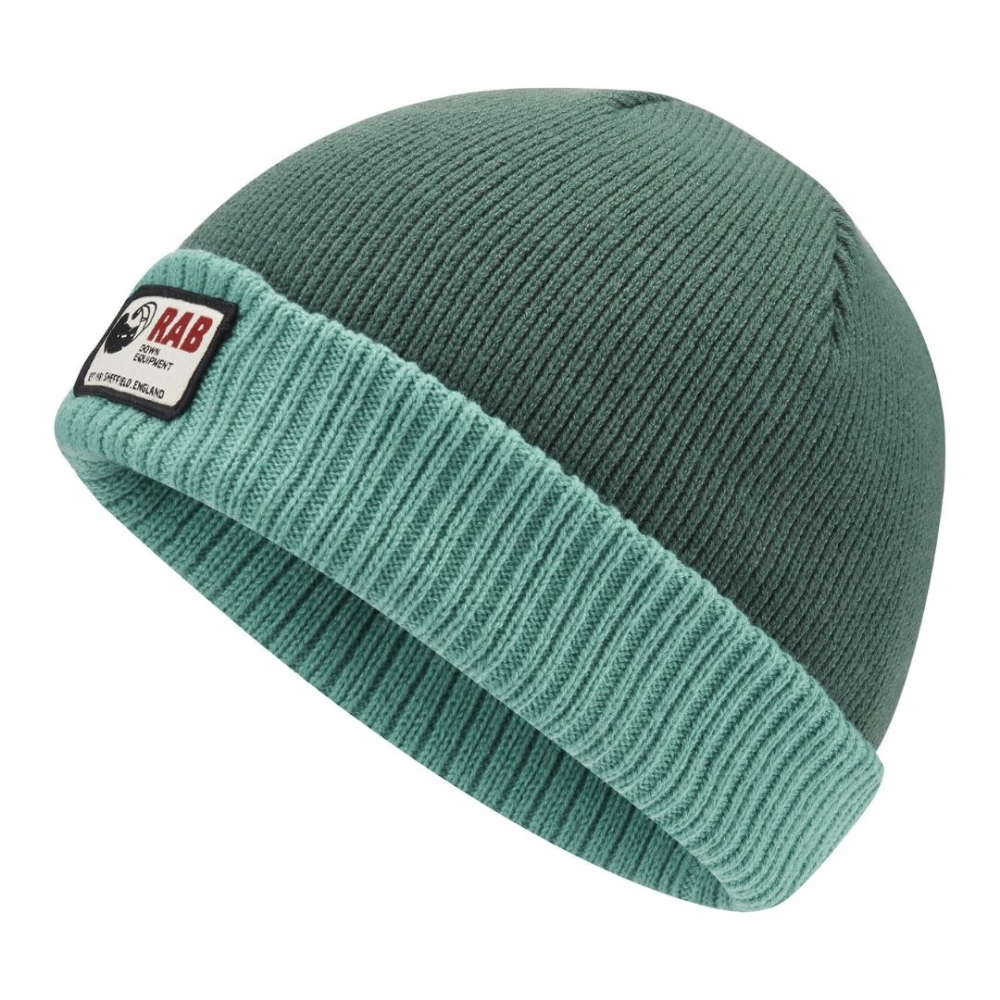 【Rab】Essential Beanie 復古徽章針織毛帽