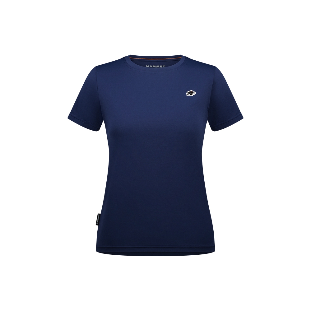 【MAMMUT 長毛象】女款 Mammut Essential T-Shirt AF 防曬布章LOGO短袖T恤