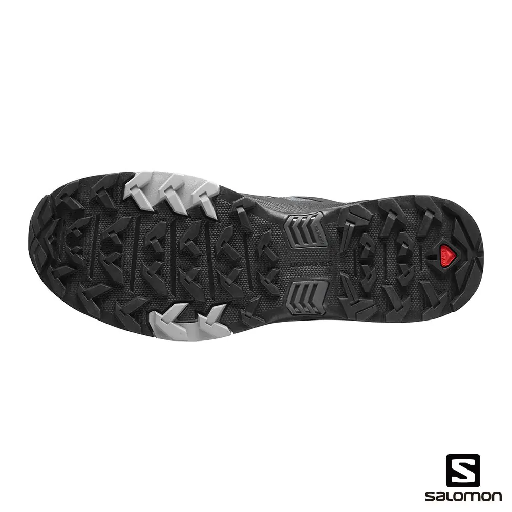 【Salomon】男款 X ULTRA 4 Goretex 低筒登山鞋 寬楦