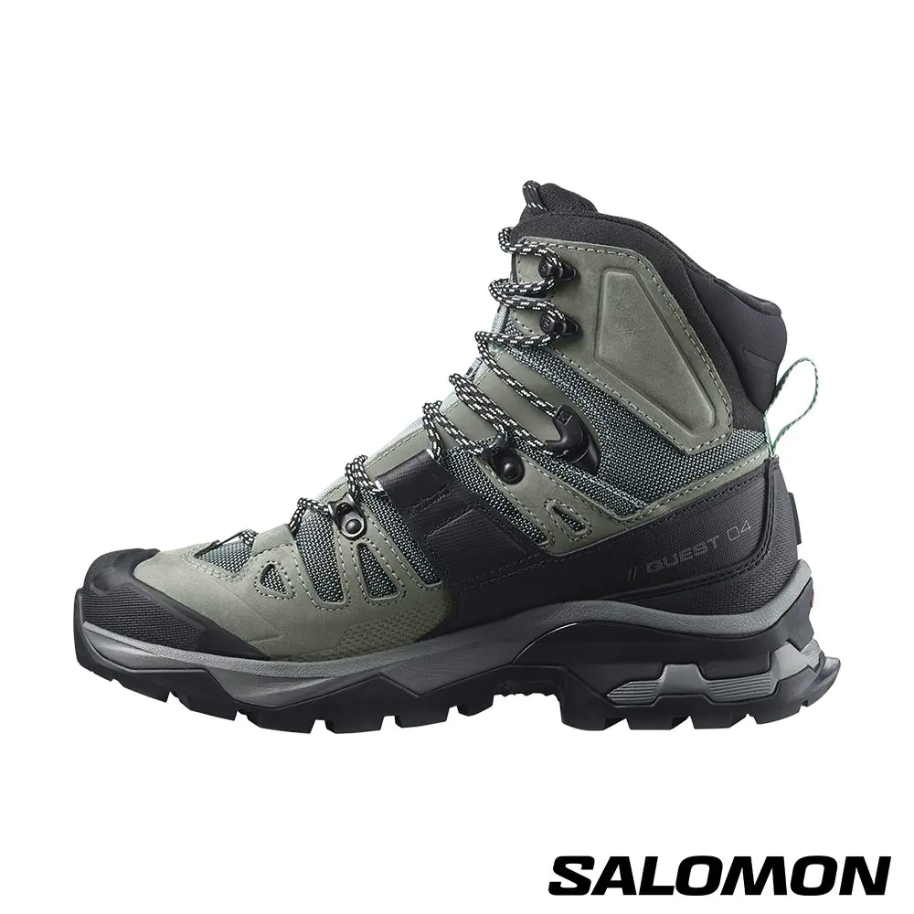 【Salomon】(過季零碼)女款 QUEST 4 Goretex 高筒登山鞋