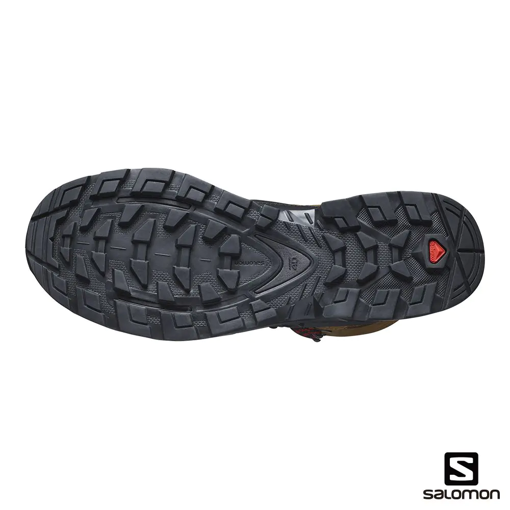 【Salomon】(過季零碼)男款 QUEST 4 Goretex 高筒登山鞋