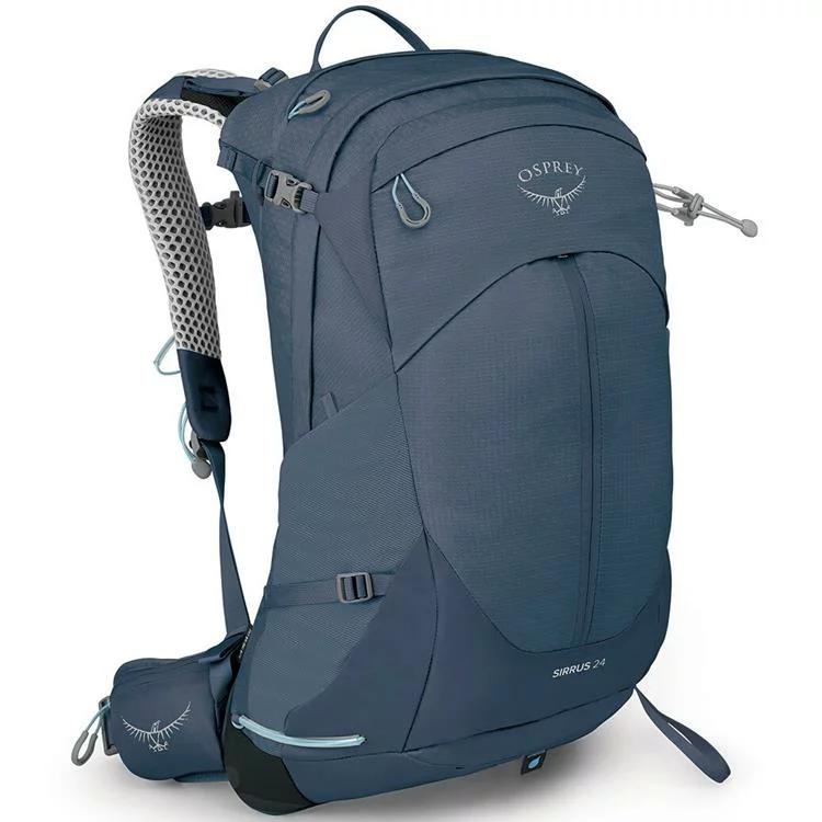 【Osprey】女款 Sirrus 24L 透氣網背登山背包-宇宙藍