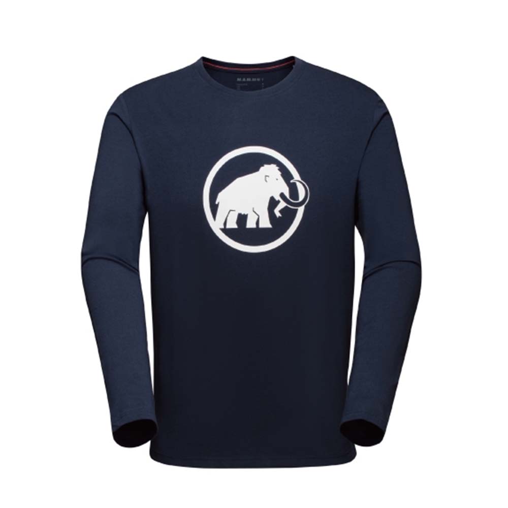 【MAMMUT 長毛象】男款 Classic Longsleeve Men 經典LOGO長袖T恤