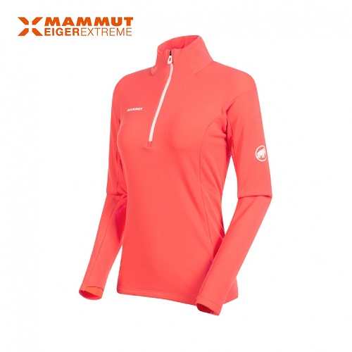 【MAMMUT 長毛象】 女款 | EIGER V | Moench Advanced Half Zip LS 極限艾格輕量透氣拉