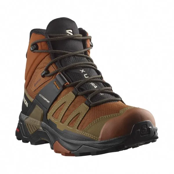 【Salomon】男款 X ULTRA 4 Goretex 中筒登山鞋