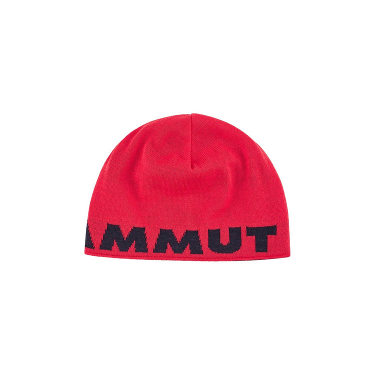 【MAMMUT 長毛象】Mammut Logo Beanie 正反兩用LOGO針織羊毛帽