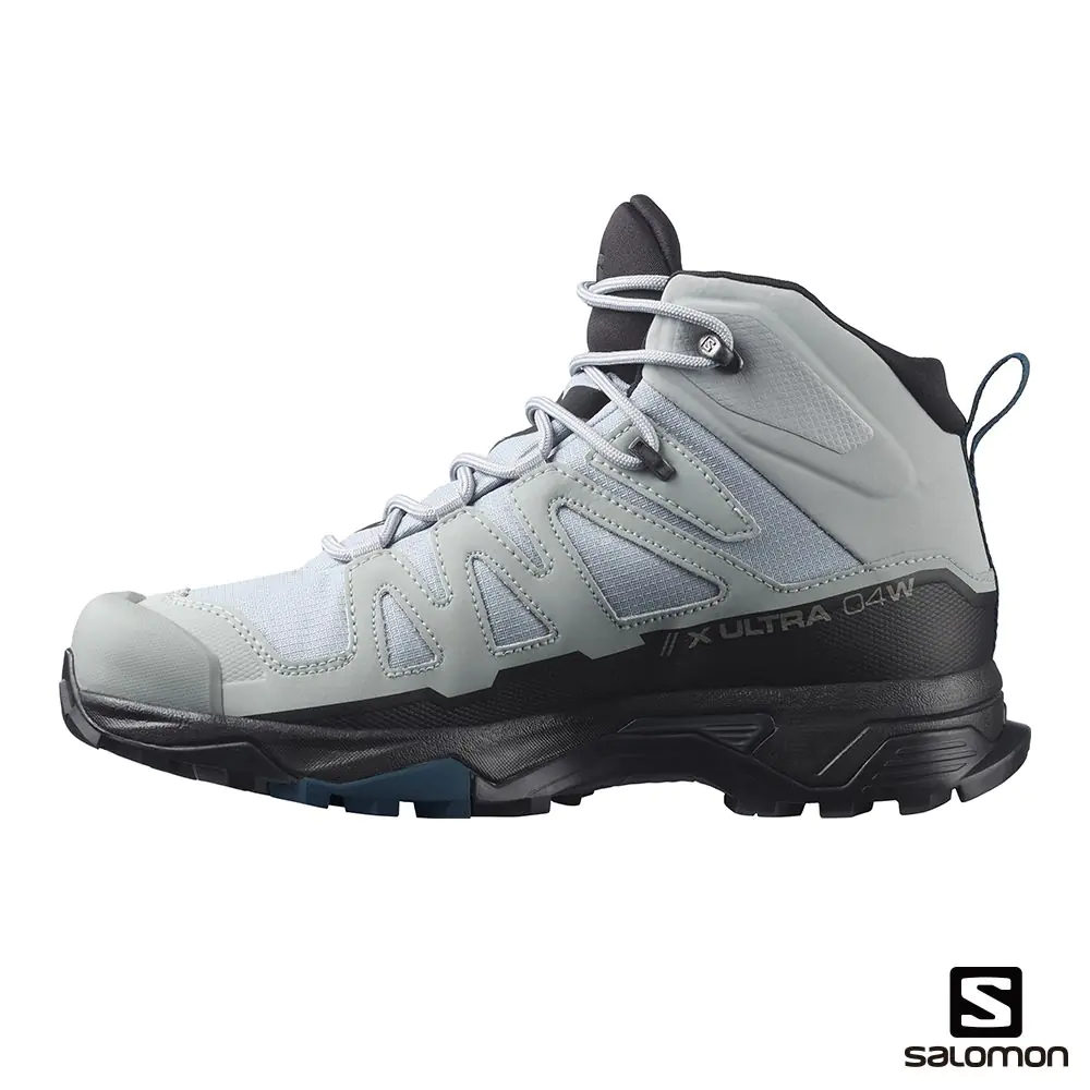 【Salomon】女款 X ULTRA 4 Goretex 中筒登山鞋 寬楦