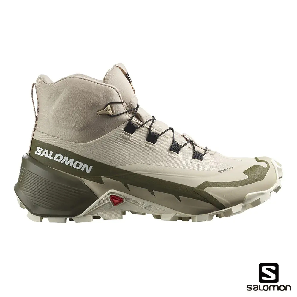 【Salomon】(過季零碼)女款 CROSS HIKE 2 Goretex 中筒登山鞋