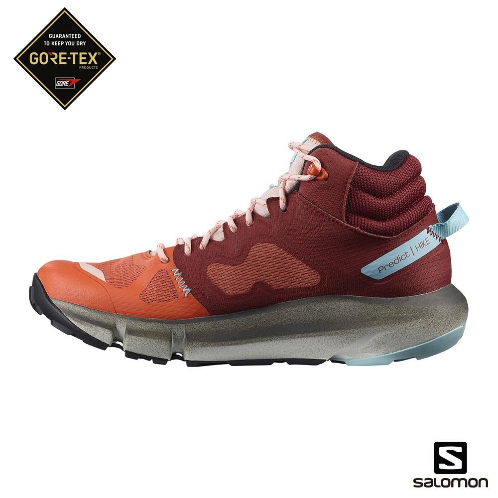 【Salomon】(過季零碼)女款 PREDICT HIKE GTX 中筒登山鞋