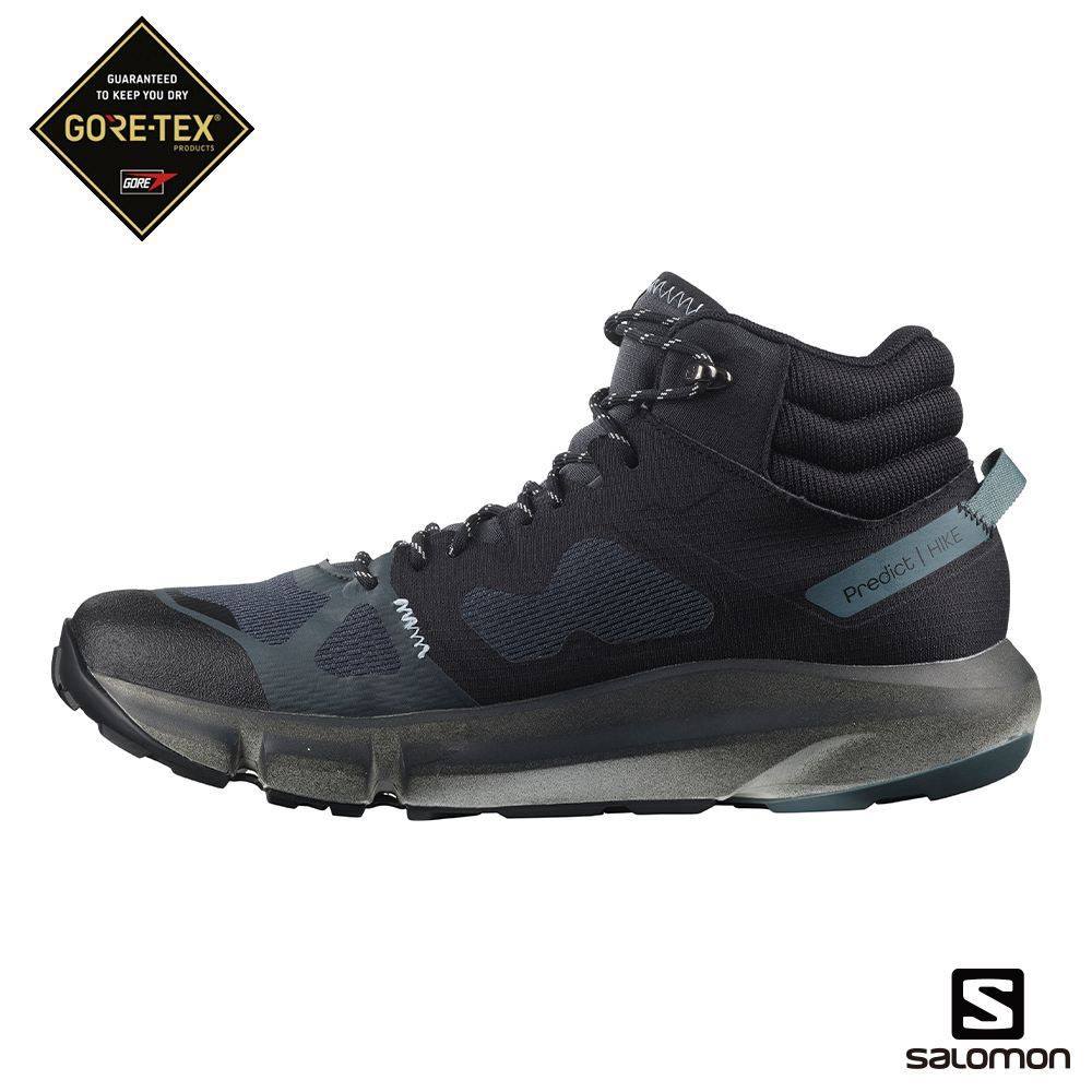 【Salomon】(過季零碼)男款 PREDICT HIKE GTX 中筒登山鞋