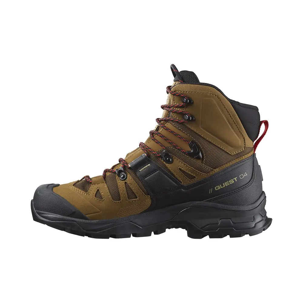 【Salomon】(過季零碼)男款 QUEST 4 Goretex 高筒登山鞋