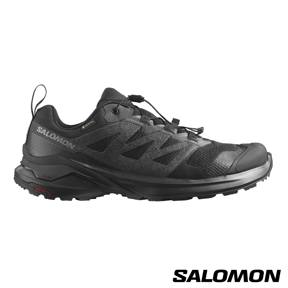 【Salomon】(過季零碼)男款 X-ADVENTURE Goretex 健野鞋