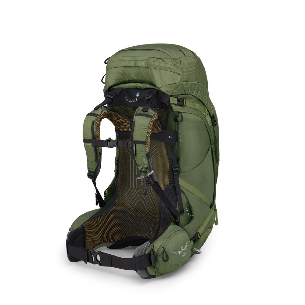 【Osprey】男款 Atmos AG LT 65L 輕量登山背包-神話綠 L/XL