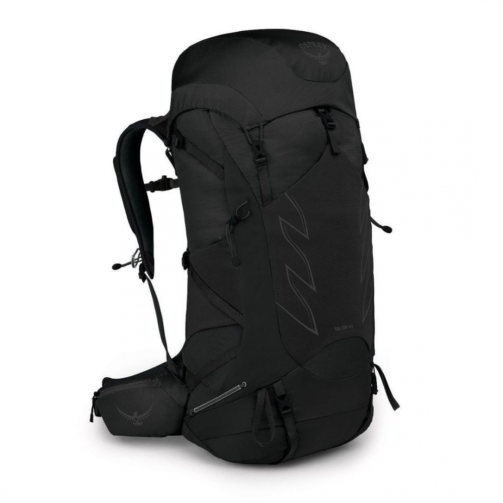 【Osprey】男款 Talon 44L 輕量登山背包-黑 S/M