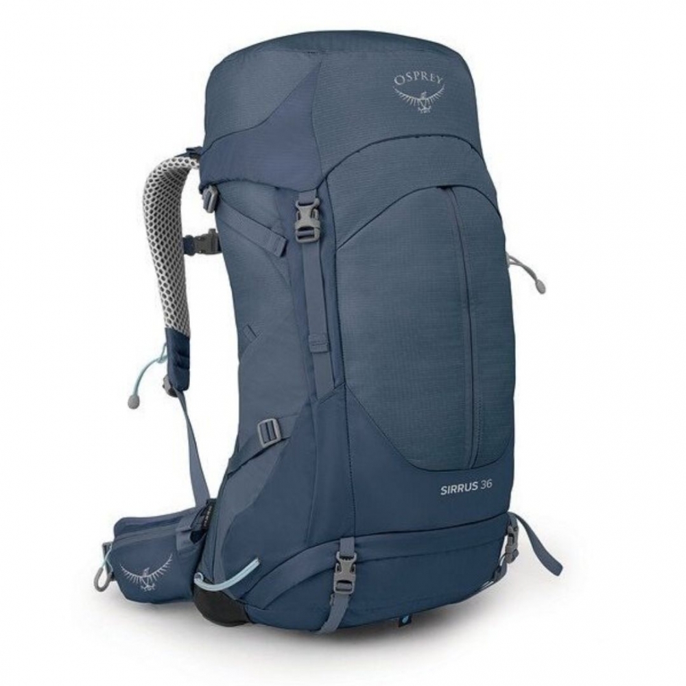 【Osprey】女款 Sirrus 36L 透氣網背登山背包-宇宙藍