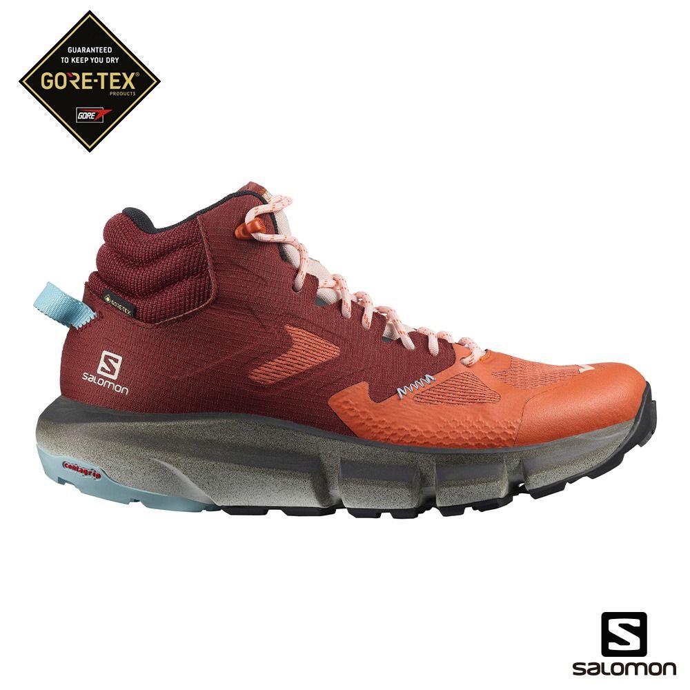 【Salomon】(過季零碼)女款 PREDICT HIKE GTX 中筒登山鞋