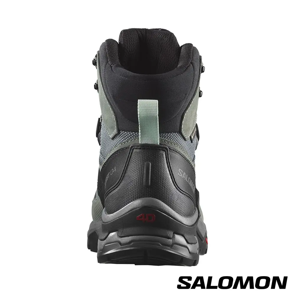 【Salomon】(過季零碼)女款 QUEST 4 Goretex 高筒登山鞋