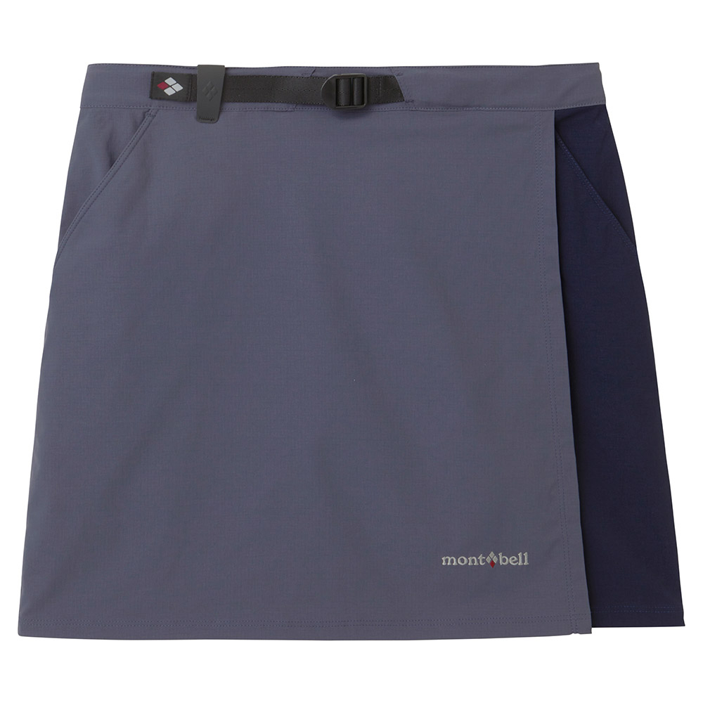 【mont-bell】女款 Stretch O.D. Wrap Shorts 登山健行褲裙